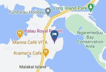 Palau Royal Resort Map - Palau - Ngerulmud