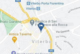 Palazzo Verdi B&b Carta Geografica - Latium - Viterbo