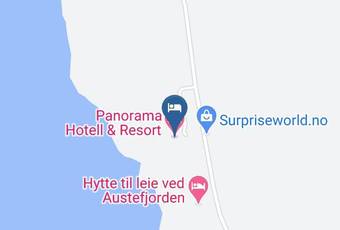 Panorama Hotel & Resort Map - Hordaland - Fjell