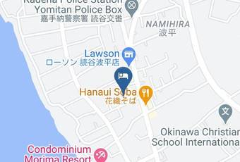 Panorama Map - Okinawa Pref - Yomitan Vil Nakagami District