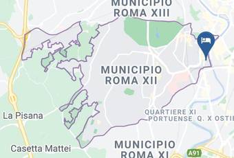 Panoramic View Apt Carta Geografica - Latium - Rome