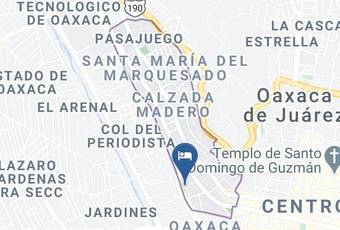 Parador San Roberto Mapa - Oaxaca - Oaxaca De Juarez