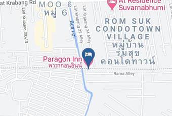 Paragon Inn Map - Samut Prakan - Amphoe Bang Phli