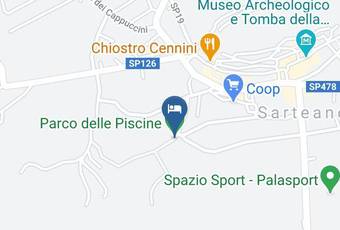 Parcodellepiscine Camping Carta Geografica - Tuscany - Siena