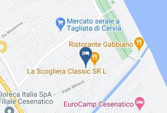 Park Hotel Zadina Carta Geografica - Emilia Romagna - Forli