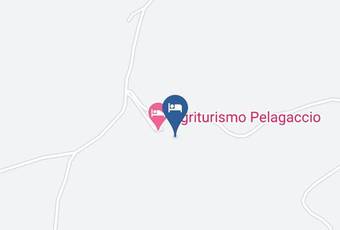 Pelagaccio Carta Geografica - Tuscany - Pisa