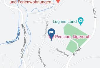 Pension Jagersruh Karte - Bavaria - Bayreuth