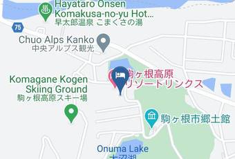 Pensioncoffee House Wood Inn Map - Nagano Pref - Komagane City