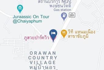 Phu Suay Park View Map - Chaiyaphum - Amphoe Mueang Chaiyaphum