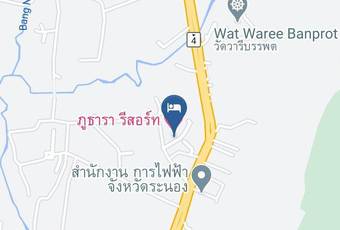 Phutara Resort Map - Ranong - Mueang Ranong District