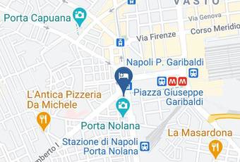 Pit Stop Napoli Centrale Carta Geografica - Campania - Naples