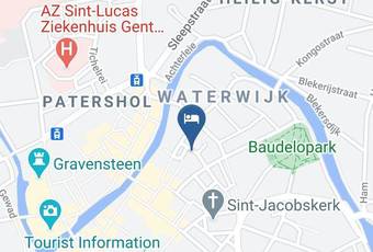 Place2stay In Ghent Mapa
 - Flemish Region - East Flanders