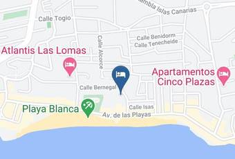 Playamar Apartments Mapa
 - Canary Islands - Las Palmas