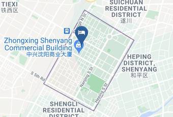 Plus Hotel Map - Liaoning - Shenyang