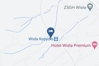 Pod Siglanami Map - Slaskie - Cieszynski