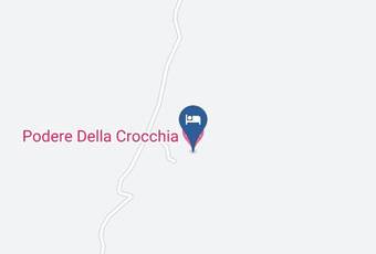 Podere Della Crocchia Carta Geografica - Tuscany - Arezzo