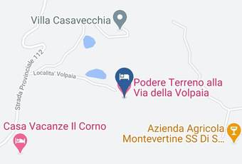 Podere Terreno Alla Via Della Volpaia Carta Geografica - Tuscany - Siena