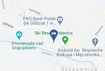 Poduszka Goprowka Map - Malopolskie - Nowotarski