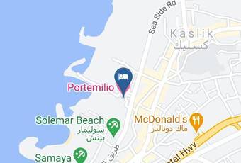 Portemilio Hotel Map - Mount Lebanon - Kesrwan