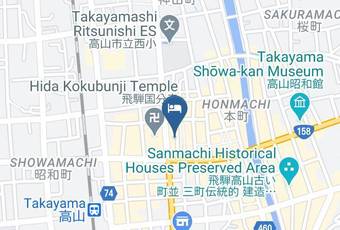 Private House Hida Takayama Map - Gifu Pref - Takayama City