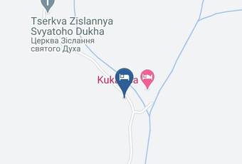Private House Scherbovets Map - Zakarpattya - Volovets Raion