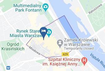 Prudentia Apartments Piwna Map - Mazowieckie - Warsaw