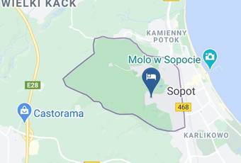 Przytulne Sloneczne Mieszkanie 2 Pokojowe Map - Pomorskie - Sopot