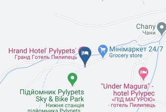 Pyatkovskyy Map - Zakarpattya - Mizhhirya Raion