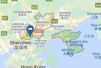 Qiushuishan Hotel Map - Guangdong - Shenzhen