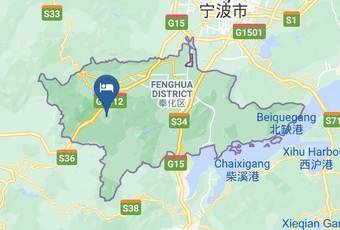 Qiyu Valley Holiday Park Map - Zhejiang - Ningbo