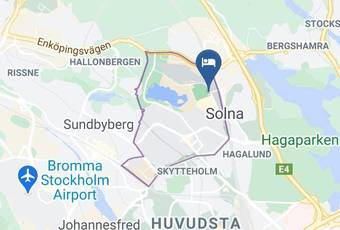 Quality Hotel Friends Map - Stockholm County - Solna