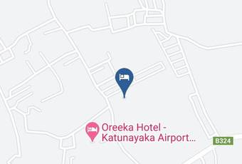 Queens Airport Residence Map - Western - Colombo