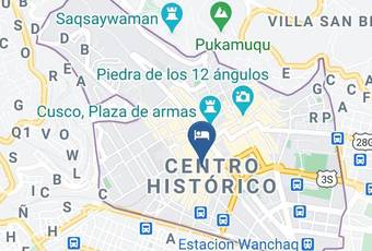 Queracalle Hostel Mapa - Cusco