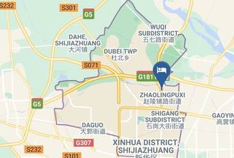 Quick Beauty Boutique Hotel Mapa - Hebei - Shijiazhuang