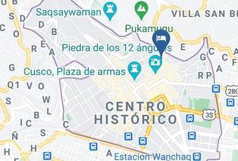 Quinta San Blas By Ananay Hotels Mapa - Cusco