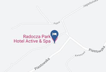 Radocza Park Hotel Active & Spa Mapa
 - Malopolskie - Wadowicki
