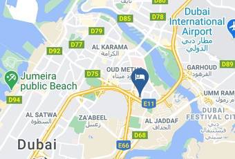 Hotel Raffles Dubai Map - Dubai