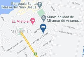 Raices De La Mar Mapa - Cordoba - San Justo Department