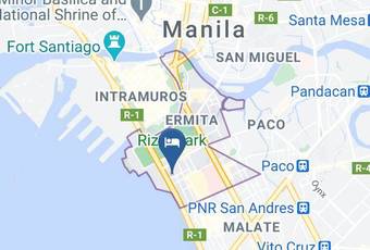 Red Planet Manila Bay Map - National Capital Region - Metro Manila