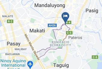 Red Planet Manila The Fort Map - National Capital Region - Metro Manila