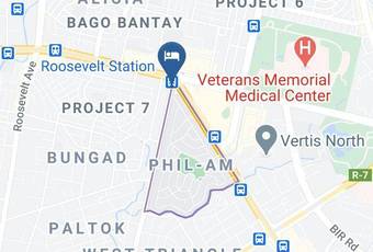 Reddoorz Premium West Avenue Quezon City Map - National Capital Region - Metro Manila