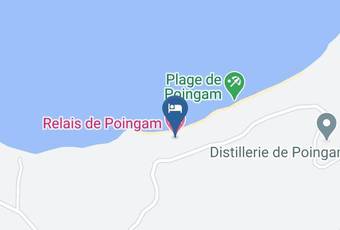 Relais De Poingam Carte - Province Nord - Poum