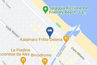 Residence Cuba Carta Geografica - Emilia Romagna - Rimini
