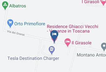 Residence Ghiacci Vecchi Vacanze In Toscana Carta Geografica - Tuscany - Leghorn