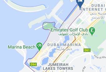Residence & Spa At One&only Royal Mirage Map - Dubai