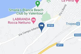 Residenza Atena Carta Geografica - Calabria - Vibo Valentia