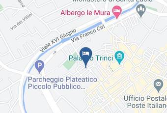Residenza Galligari Carta Geografica - Umbria - Perugia