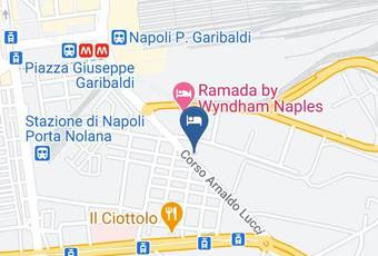 Residenza Partenopea Carta Geografica - Campania - Naples