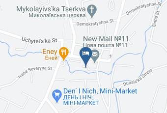 Restoran Baronskyy Dvir Map - Chernivtsi