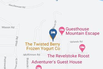 Revelstoke Mountain Guesthouse Map - British Columbia - Columbia Shuswap